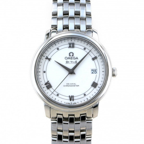 Omega OMEGA De Ville Co-Axial Chronometer 424.10.37.20.04.001 Silver Dial Watch Women's