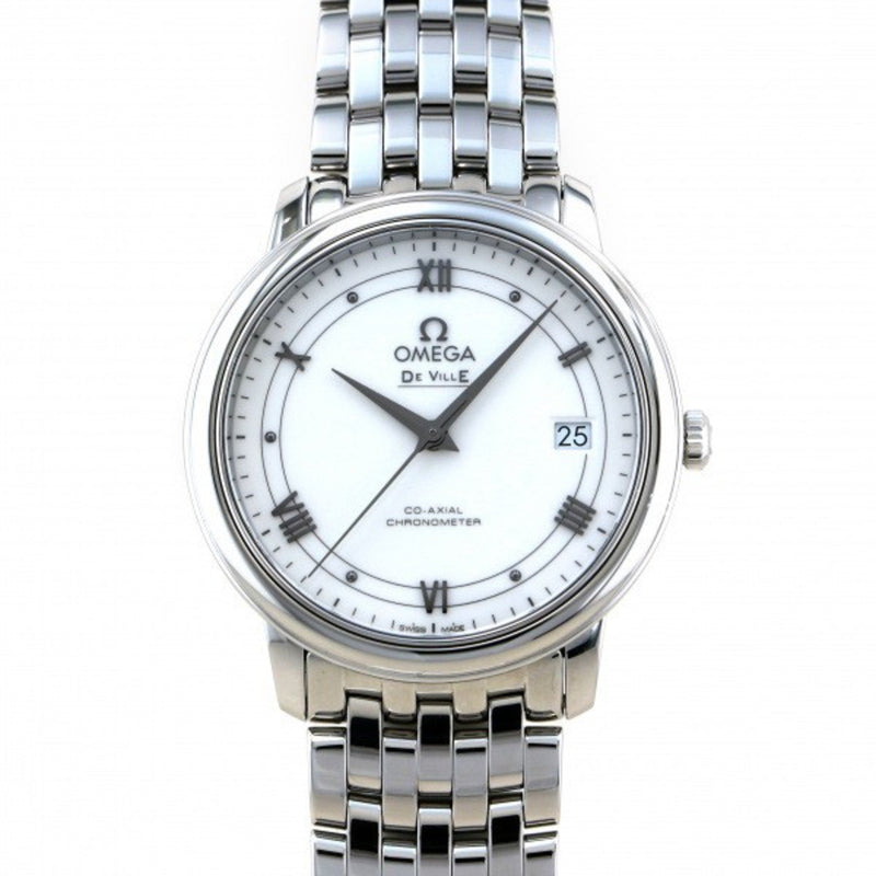 Omega OMEGA De Ville Co-Axial Chronometer 424.10.37.20.04.001 Silver Dial Watch Women's