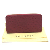 Louis Vuitton Exotic line Long wallet Long Wallet Bordeaux