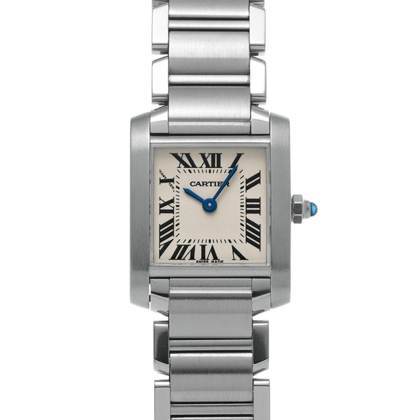 CARTIER Tank Francaise SM W51008Q3 Ladies' Watch Quartz