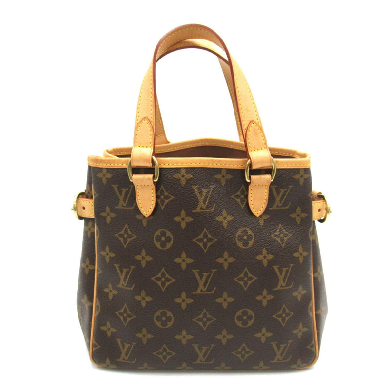 Louis Vuitton Batignolles Bag, Coated Canvas, Monogram, Women's, Brown, M51156