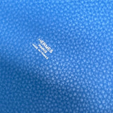 Hermes Bag Tote Bag Hand Bag Blue paradise blue SilverHardware