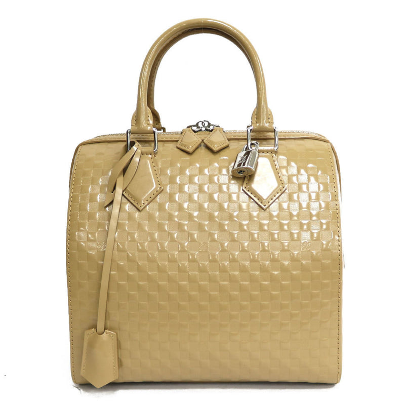 LOUIS VUITTON Louis Vuitton Handbag Damier Facet 2013 Collection Speedy Cube MM M48905 Beige Ladies