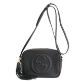 Gucci 308364 Soho Interlocking G Shoulder Bag Leather Women's GUCCI