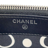 Chanel Chain Wallet Coco Mark Matelasse Caviar Skin AP3837 CHANEL Shoulder Bag Black