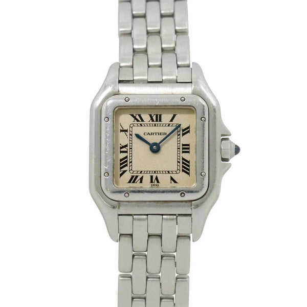 Cartier Panthere SM W25033P5 Ladies' Watch Ivory Quartz