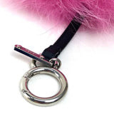 Fendi Bag Key Ring Key Holder charm pink