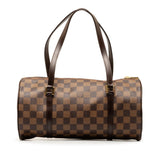 Louis Vuitton Damier Papillon PM 26 Handbag N51304 Brown PVC Leather Women's LOUIS VUITTON