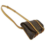 LOUIS VUITTON Bag Monogram Women's Waist Second Clutch Pouch 2way Pochette Marel M51159 Brown