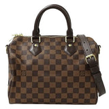 Louis Vuitton Damier Bag Women's Handbag Shoulder 2way Speedy Bandouliere 25 N41368 Brown