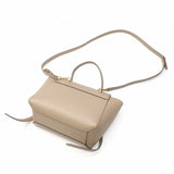 Celine Handbag Nano Belt Bag Women's Light Taupe Grained Calfskin 189003ZVA.18LT Shoulder