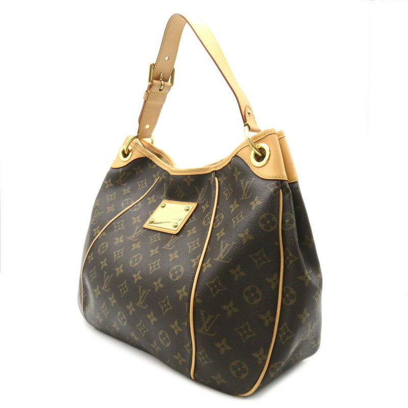 Louis Vuitton Galliera PM Shoulder Bag, Coated Canvas, Monogram, Women's, Brown, M56382