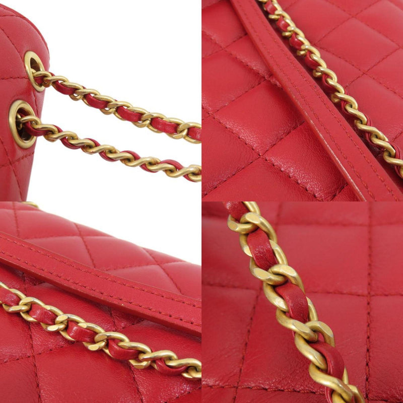 Chanel Chain Shoulder Matelasse Bag Lambskin Women's CHANEL