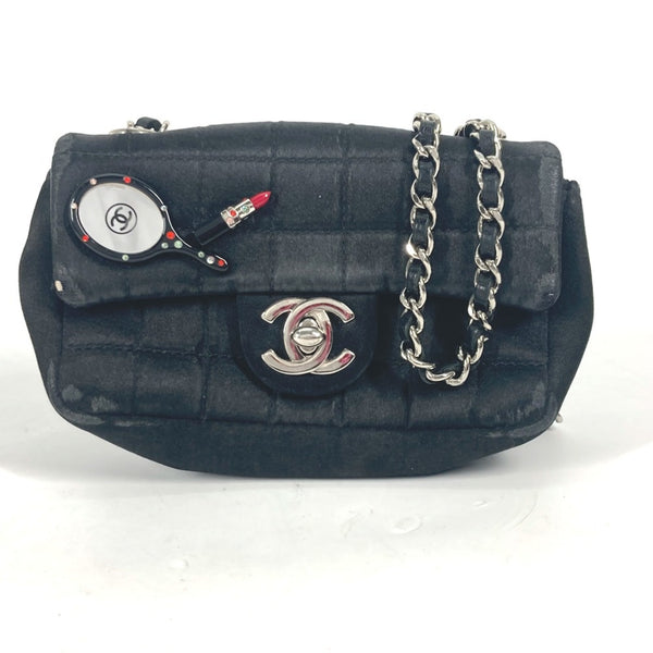 Chanel Bag Pochette Chain bag Crossbody Shoulder Bag Black