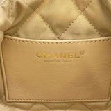 Chanel Chain Shoulder Bag 22 Calfskin AS3980 CHANEL White