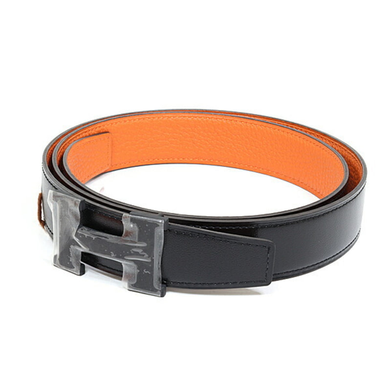 HERMES Constance 32 belt reversible box calf Togo U engraved