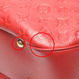 Louis Vuitton LOUIS VUITTON Handbag Monogram Empreinte Spontini M42820 Red LV