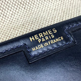 Hermes Bag document bag Cluch Bag Clutch bag Navy