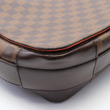 Louis Vuitton Bastille Damier Ebene Shoulder Bag, Coated Canvas, Leather, Men's, Women's, Brown, N45258