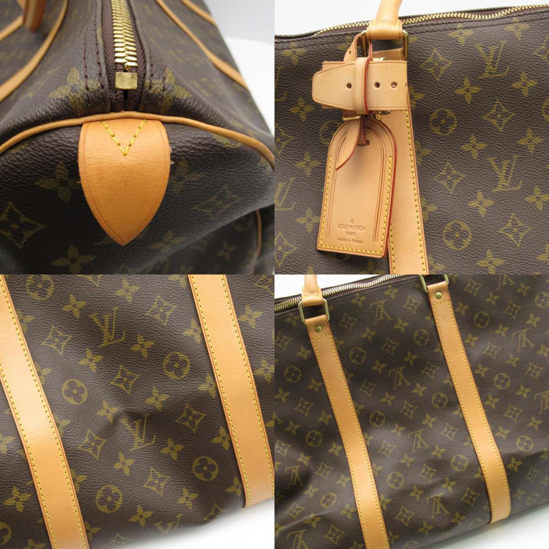 Louis Vuitton LOUIS VUITTON Keepall 60 Boston Bag Coated Canvas Monogram Men's Women's Brown M41422