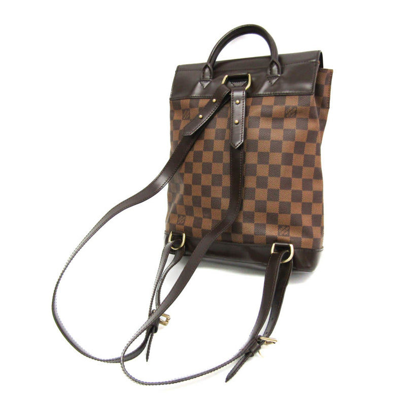 Louis Vuitton Damier Soho N51132 Women's Backpack Ebene