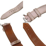 Hermes HH1.210 H Watch Stainless Steel Leather Ladies HERMES