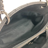 Chanel CC Mark Bag Tote Bag shawl Shoulder Bag Black SilverHardware