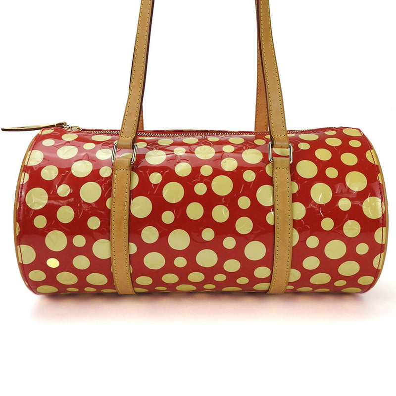 Louis Vuitton Hand Bag Papillon 30 Dot Infinity M91425 Rouge Monogram Vernis Yayoi Kusama Women's LOUIS VUITTON YAYOI KUSAMA