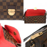 LOUIS VUITTON Damier Ravello GM Brown N60006 Women's Canvas Shoulder Bag