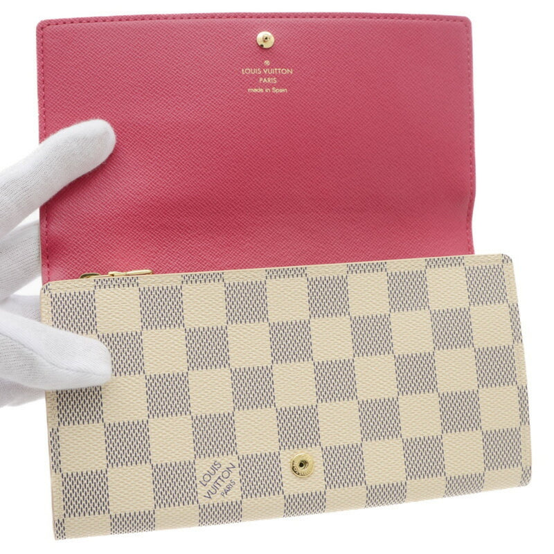 Louis Vuitton Damier Azur Vivienne Holiday Portefeuille Sala NM Long Wallet N60497