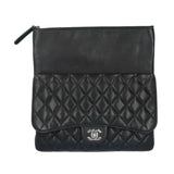 Chanel Matelasse Shoulder Bag Leather Black Women's CHANEL 2way