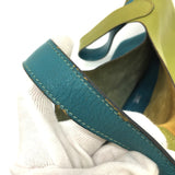 Hermes Handbag Bag Tote Bag Hand Bag Turquoise x Anise Green Green x blue SilverHardware