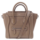 CELINE Luggage Nano Handbag Calfskin Women's