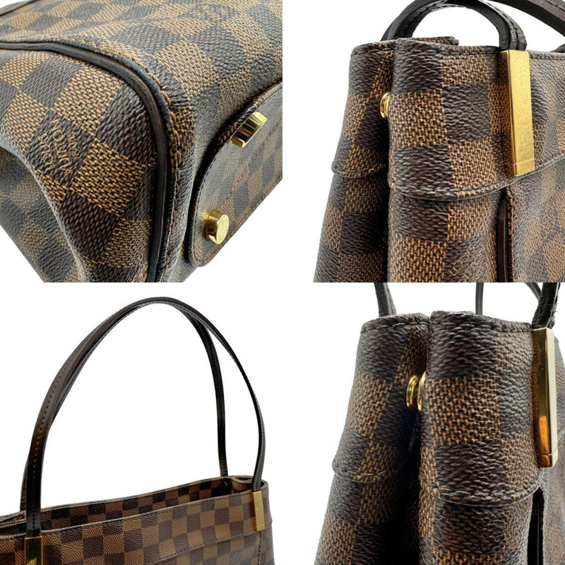 Louis Vuitton LOUIS VUITTON Handbag Damier Marble PM Canvas Ebene Women's N41215 n0103