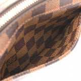 LOUIS VUITTON Damier Geronimos Body Bag Brown N51994 Unisex Canvas Shoulder