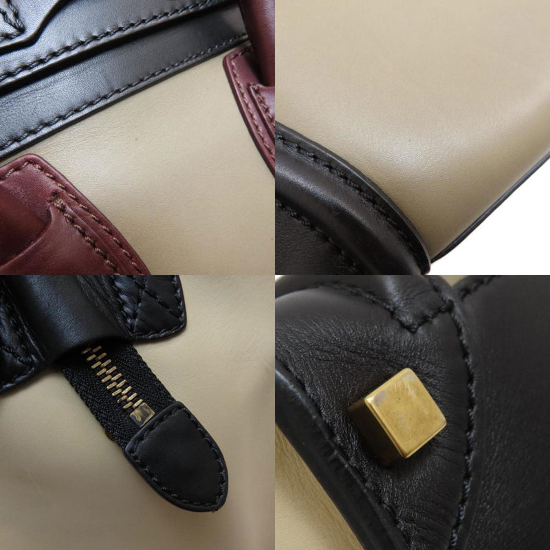 CELINE Luggage Micro Handbag in Calf Leather for Women