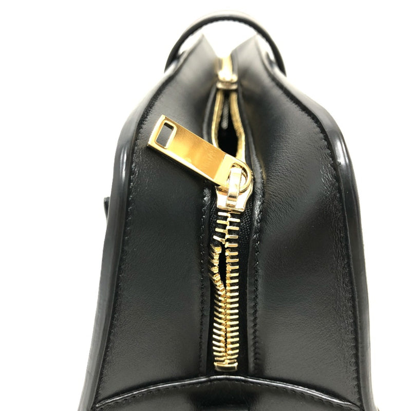 Saint Laurent Paris YSL Tote Bag Shoulder Bag Black GoldHardware