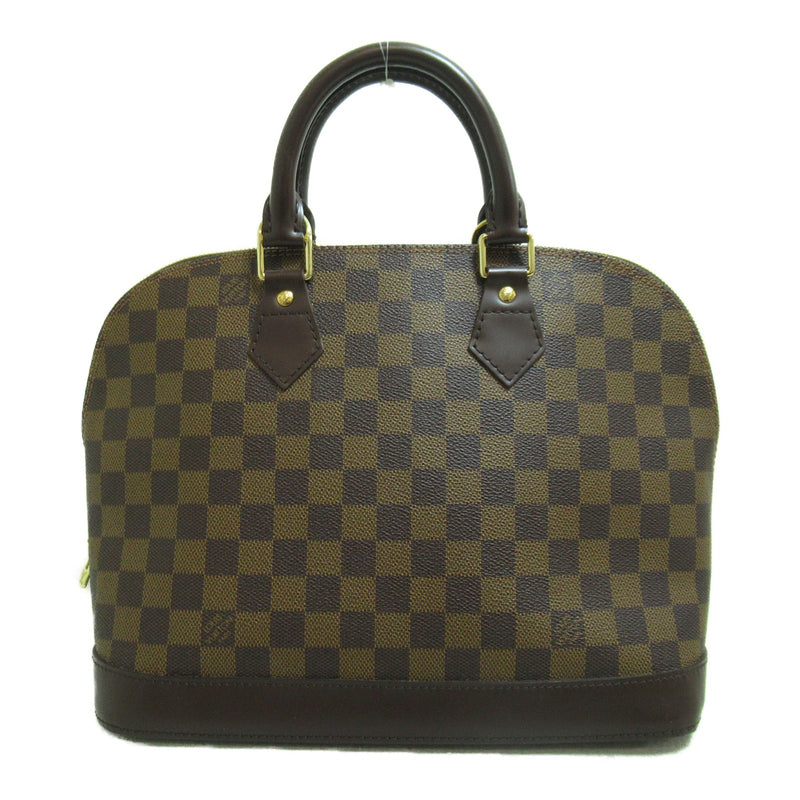 LOUIS VUITTON Alma Brown Ebene Damier PVC coated canvas N51131