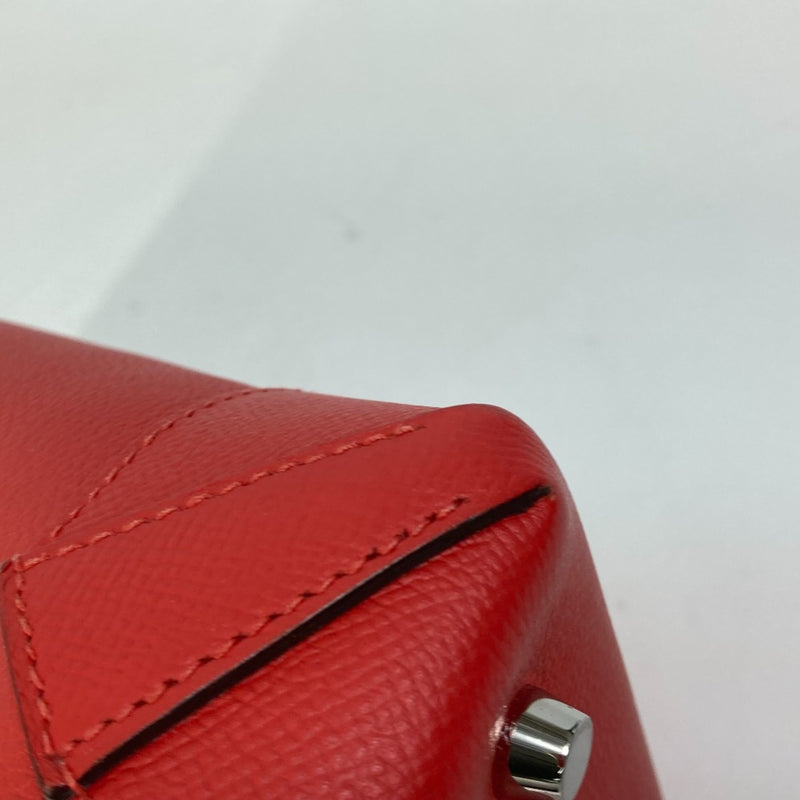 Hermes Hand Bag Tote Bag Rouge tomato Red