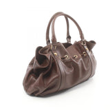 CELINE Medium Abbey Tote Bag Leather Women's Brown 114393FC518CH