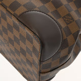 LOUIS VUITTON Damier Hampstead MM Brown N51204 Women's Canvas Handbag