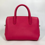 CHRISTIAN DIOR open bar small Bag Tote Bag Hand Bag pink SilverHardware