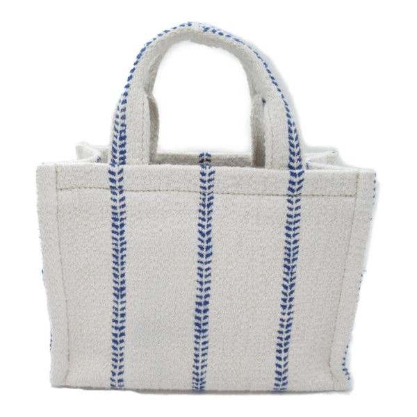 CELINE Small Kaba Thais Tote Bag White leather pile