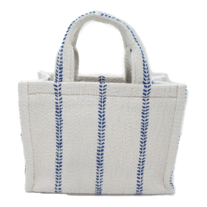 CELINE Small Kaba Thais Tote Bag White leather pile