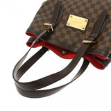 LOUIS VUITTON Damier Hampstead MM Brown N51204 Women's Canvas Handbag