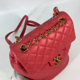 Chanel Bag Backpack Backpack pink GoldHardware