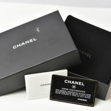 CHANEL Coin Case Card A84105 Matelasse Caviar Skin Blue