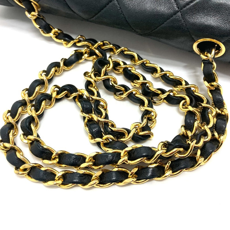 Chanel CCCC Mark Bag Single Chain Shoulder Bag Black GoldHardware