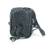 BOTTEGA VENETA Intrecciato Bag W pouch Shoulder Bag Black