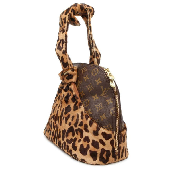 Louis Vuitton Handbag Monogram Pony Alma Azzedine Alaiya Leopard M99032 100th Anniversary Limited Edition